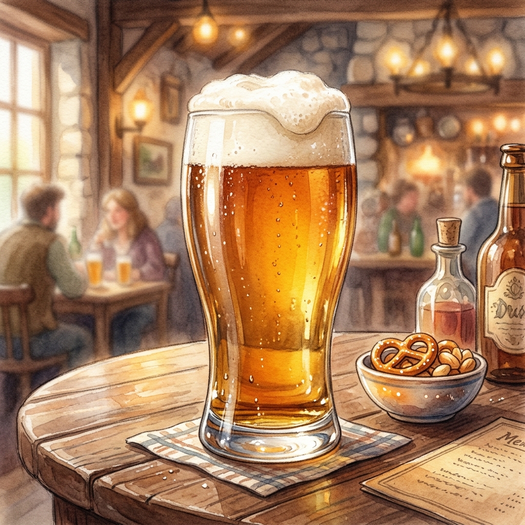 ビールのイラスト